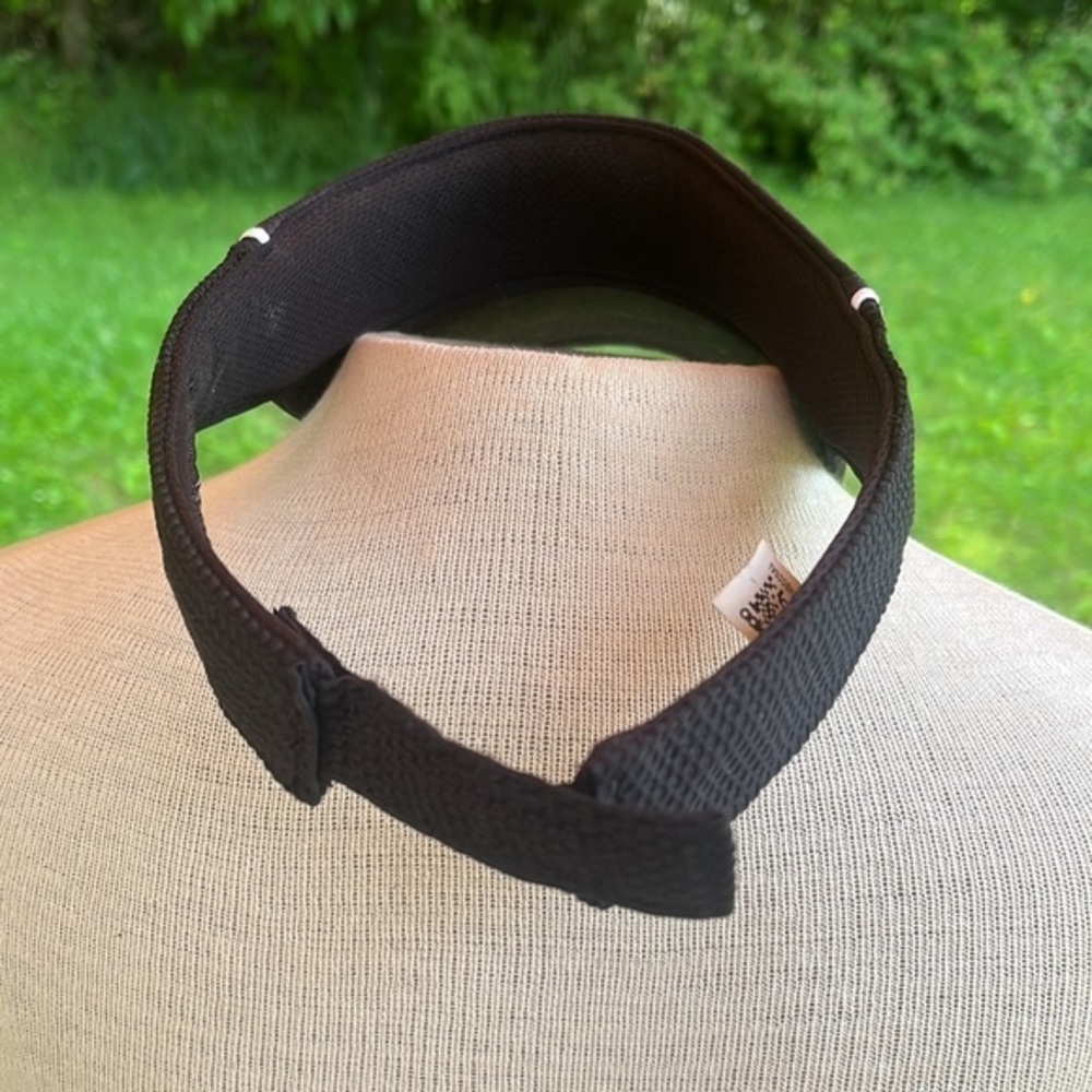 ADIDAS Visor Velcro Black and White One Size Fits All - Picture 4 of 6